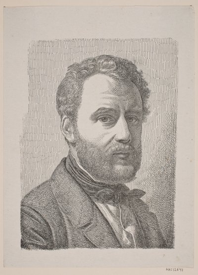 Retrato de Wilhelm Marstrand de Constantin Hansen