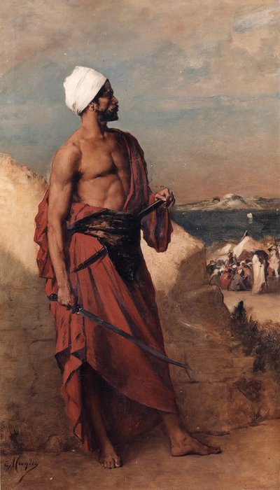 Sentinela árabe de Constantin Meunier