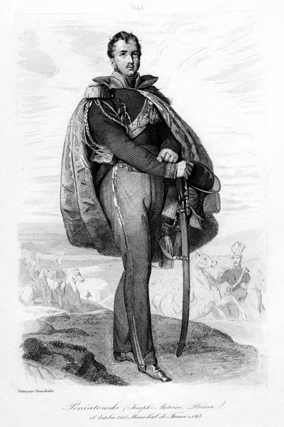 Joseph Antoni Poniatowski 1763-1813, príncipe polonês e marechal da França, 1839. de Contenau
