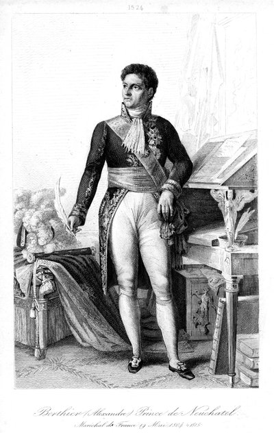Louis Alexandre Berthier 1753-1815, marechal da França, 1839. de Contenau