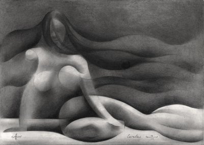 Forma feminina abstrata de Corné Akkers