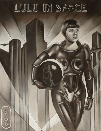 Astronauta da Cidade Art Déco de Corné Akkers
