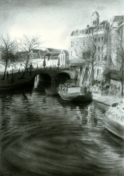 Desenho do Canal da Cidade de Corné Akkers