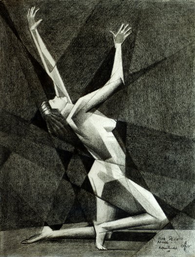 Bailarina Geométrica Dinâmica de Corné Akkers