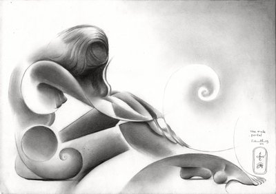 Figura abstrata elegante de Corné Akkers