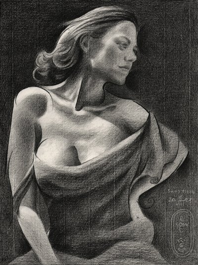 Retrato de uma mulher elegante de Corné Akkers