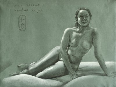 Figura feminina com detalhes requintados de Corné Akkers