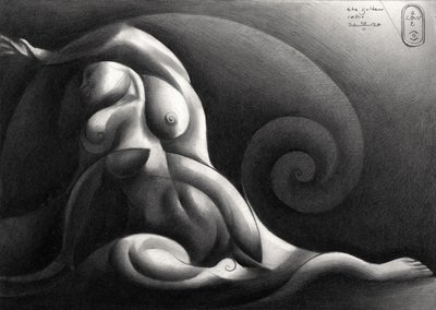 Figura da Espiral Dourada de Corné Akkers