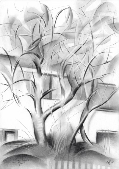 Árvores abstratas modernas de Corné Akkers