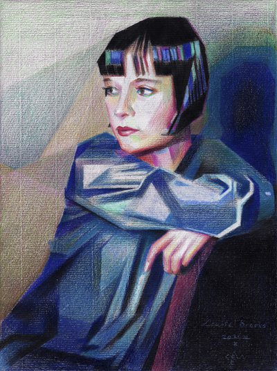 Retrato com corte bob moderno de Corné Akkers