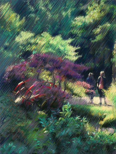 Passeio pelo Jardim Colorido de Corné Akkers