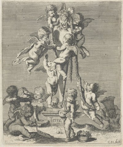Aarde
Terra (título sobre o objecto)
De vier elementen (título da série) de Cornelis A. Hellemans