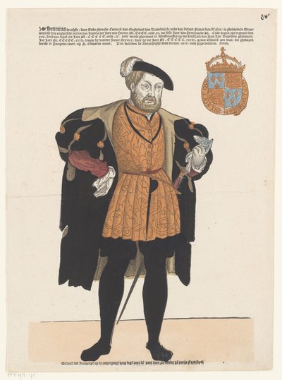 Retrato de Henrique VIII de Inglaterra de Cornelis Anthonisz. (manner of)