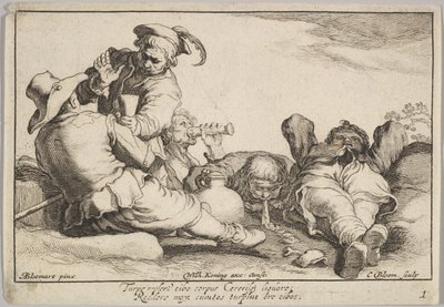 Prazeres de Ocupação. de Cornelis Bloemaert