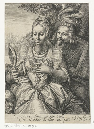 Visão Os cinco sentidos (título da série) de Cornelis Boel