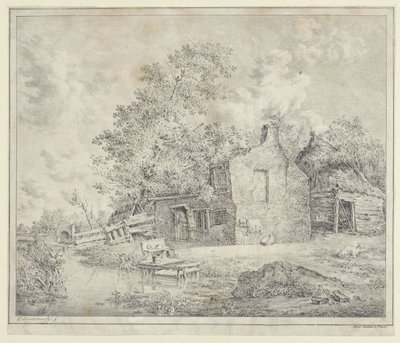 Casa de campo à beira-mar de Cornelis Borsteegh