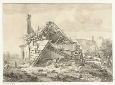 Casa agrícola dilapidada de Cornelis Brouwer