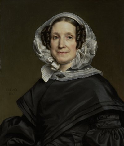 Aryna do Pote (1786-1850). Esposa de N. J. A. C. Hoffmann de Cornelis Cels (signed by artist)