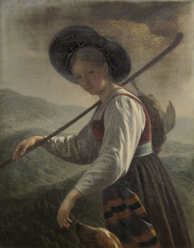 Mulher Camponesa Suíça de Cornelis Cels