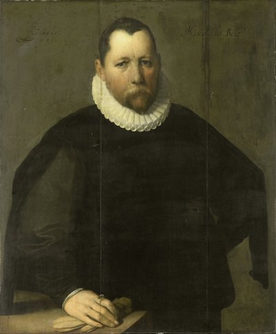 Pieter Jansz Kies (c 1536-97). Burgomestre de Haarlem de Cornelis Cornelisz. van Haarlem