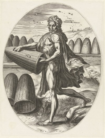Aristeu Deuses da Agricultura (título da série) de Cornelis Cort