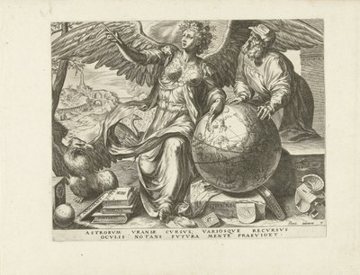 Astrologia (Astronomia) As Sete Artes Liberais (título da série) de Cornelis Cort