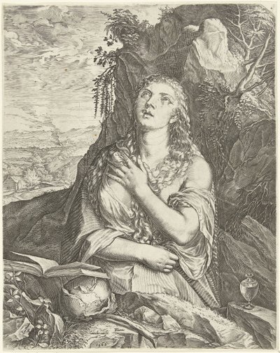 A penitente Maria Madalena de Cornelis Cort