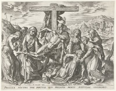 Descida da Cruz de Cornelis Cort