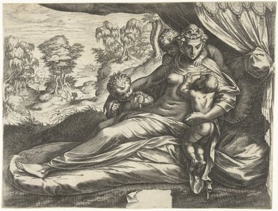 Amor (Caritas) de Cornelis Cort