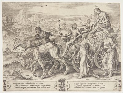 O triunfo do desejo de Cornelis Cort