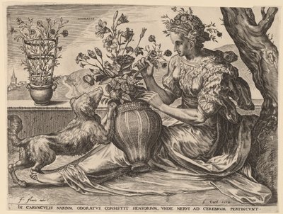 cheirou de Cornelis Cort after Frans Floris I
