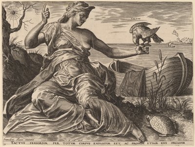Toque de Cornelis Cort after Frans Floris I
