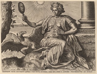 Tudo de Cornelis Cort after Frans Floris I