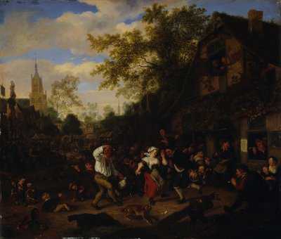 A Kermess, 1697. de Cornelis Dusart