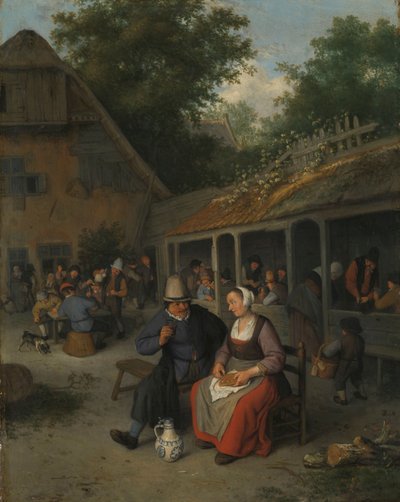 Pousada de campo de Cornelis Dusart