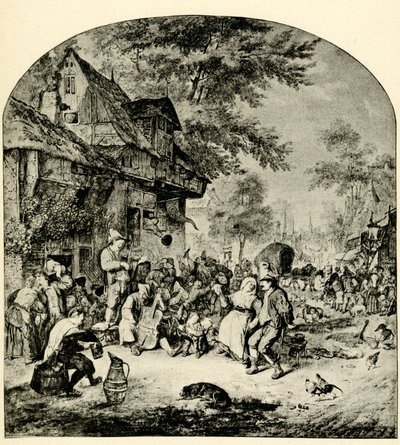 Parque de diversões holandês de Cornelis Dusart