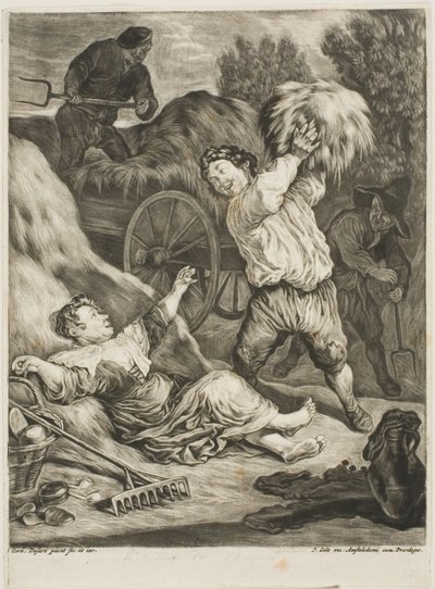 julho de Cornelis Dusart