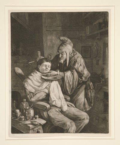 O cirurgião da aldeia de Cornelis Dusart