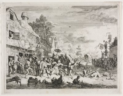 Feira da Aldeia de Cornelis Dusart