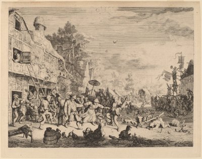 Festival da Aldeia de Cornelis Dusart