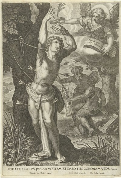 Tortura de São Sebastião de Cornelis Galle (I)