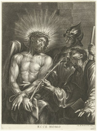 Cristo mostrado ao povo (Ecce Homo) de Cornelis Galle (II)