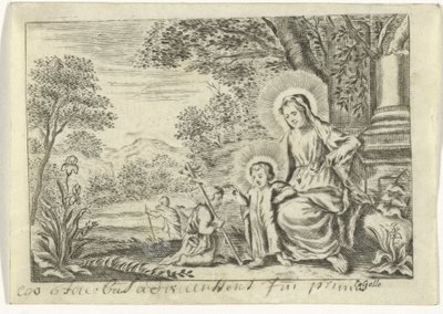 A Sagrada Família com João Baptista de Cornelis Galle (II)