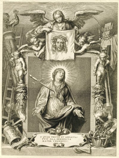 Maria na Mater Dolorosa de Cornelis Galle (II)