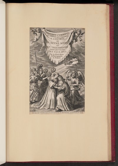 Title Page for Histoire Cvrievse de Tovt Ce Qui C