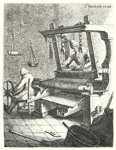 O Tecelão (gravação) de Cornelis I Danckerts