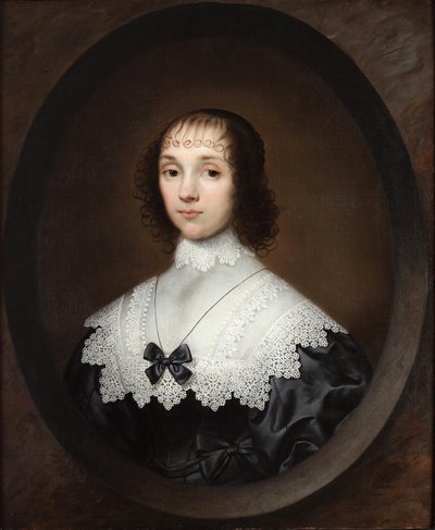 Retrato de Lady Waterpark de Cornelis Janssens van Ceulen