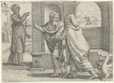 Retorno de Tobias História de Tobias (título da série) de Cornelis Massijs