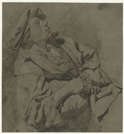 Rapaz de boina, inclinando-se para trás de Cornelis Pietersz. Bega