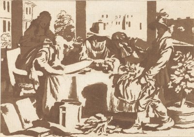 botânico de Cornelis Ploos van Amstel (signed by artist)